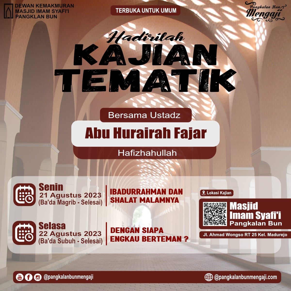 Dauroh Ustadz Abu Hurairah Fajar