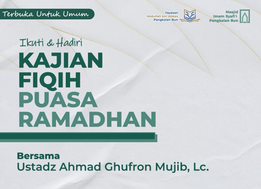 Kajian Fiqih Puasa Ramadhan